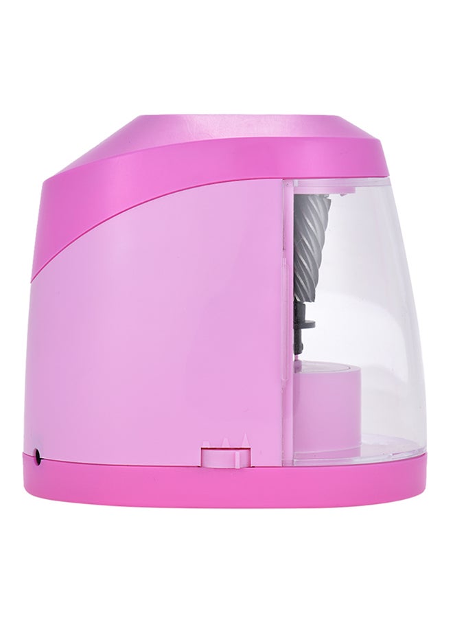 كيه دبليو تريو مبراة أقلام رصاص كهربائية بكابل USB وردي - Image 1