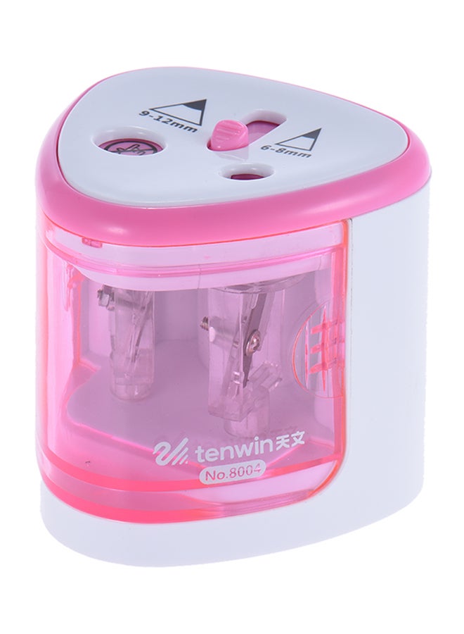 tenwin - Automatic Double Electric Pencil Sharpener Pink - Image 1