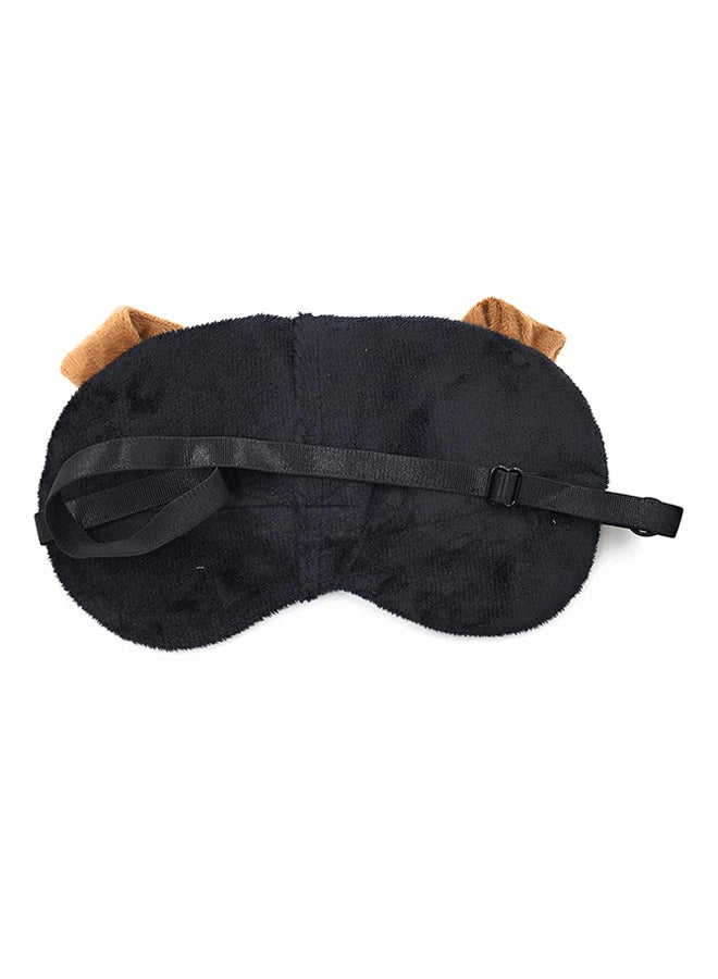 24x7 eMall Sleeping Eye Mask White/Black/Brown - Image 2