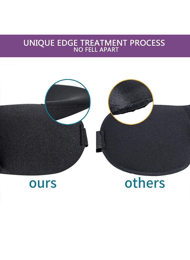 HIVER - Sleeping Eye Mask Black - Image 1