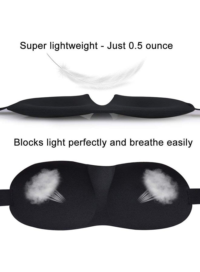 HIVER - Sleeping Eye Mask Black - Image 1