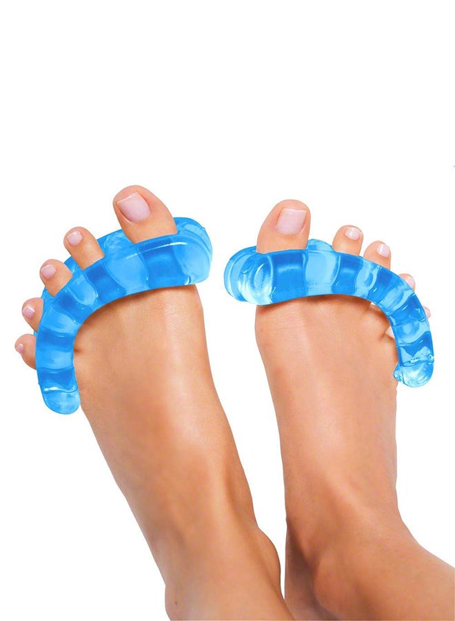 Alexvyan 1 Pair Silicone Orthotic Bunion Support Toe Separator  - Image 2