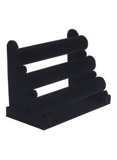 Bluelans Velvet Three-Layer Bracelet And Bangle Display Rack  - Image 2