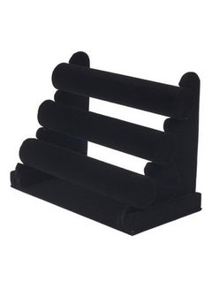 Bluelans Velvet Three-Layer Bracelet And Bangle Display Rack  - Image 3