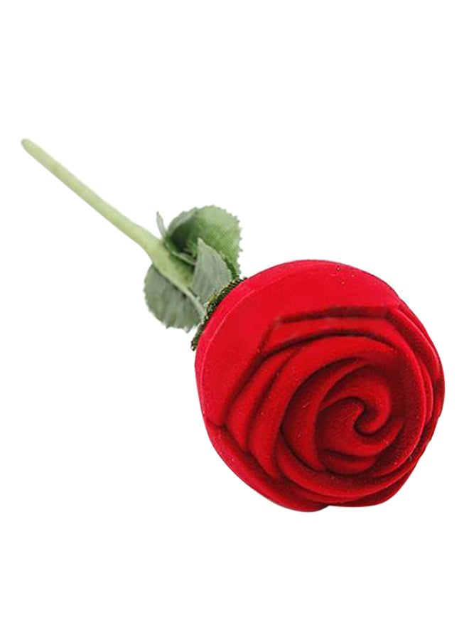 Bluelans Romantic Rose Engagement Wedding Ring Jewelry Box  - Image 1