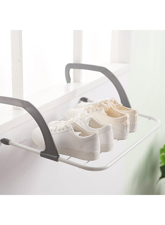 Generic Multi-Functional Clothes Dryer Hanger White/Grey 540grams  - Image 2
