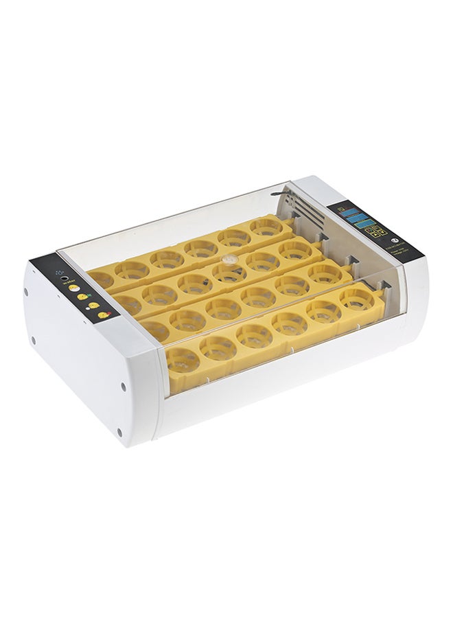 ANSELF - 24-Eggs Automatic Egg Incubator Clear/White - Image 1