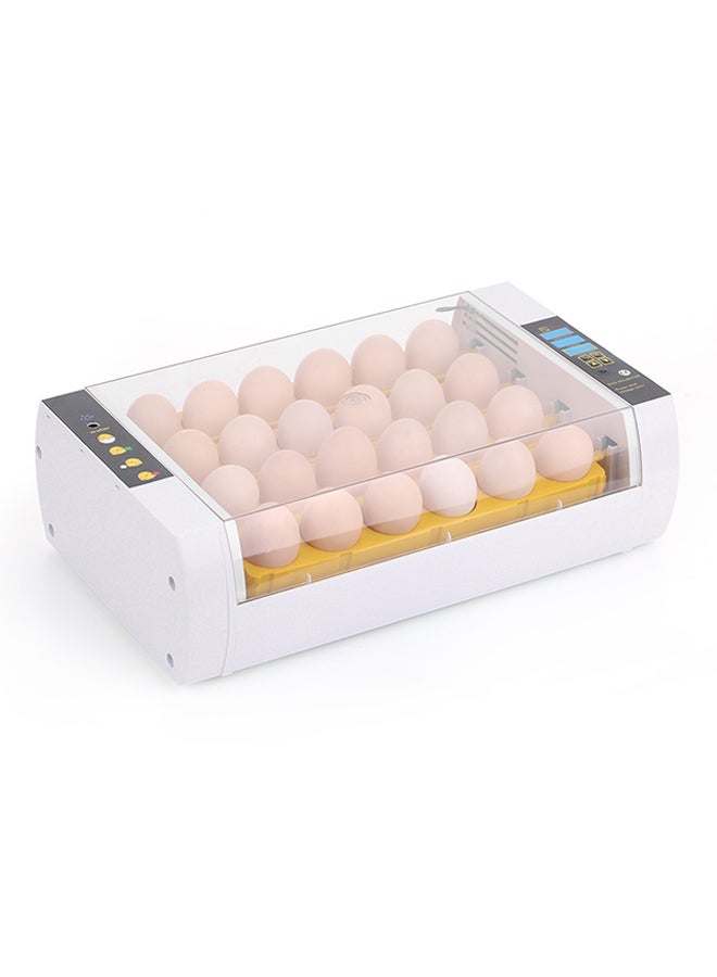 ANSELF - 24-Eggs Automatic Egg Incubator Clear/White - Image 1
