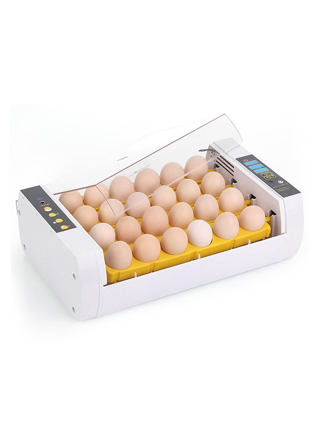 ANSELF - 24-Eggs Automatic Egg Incubator Clear/White - Image 1