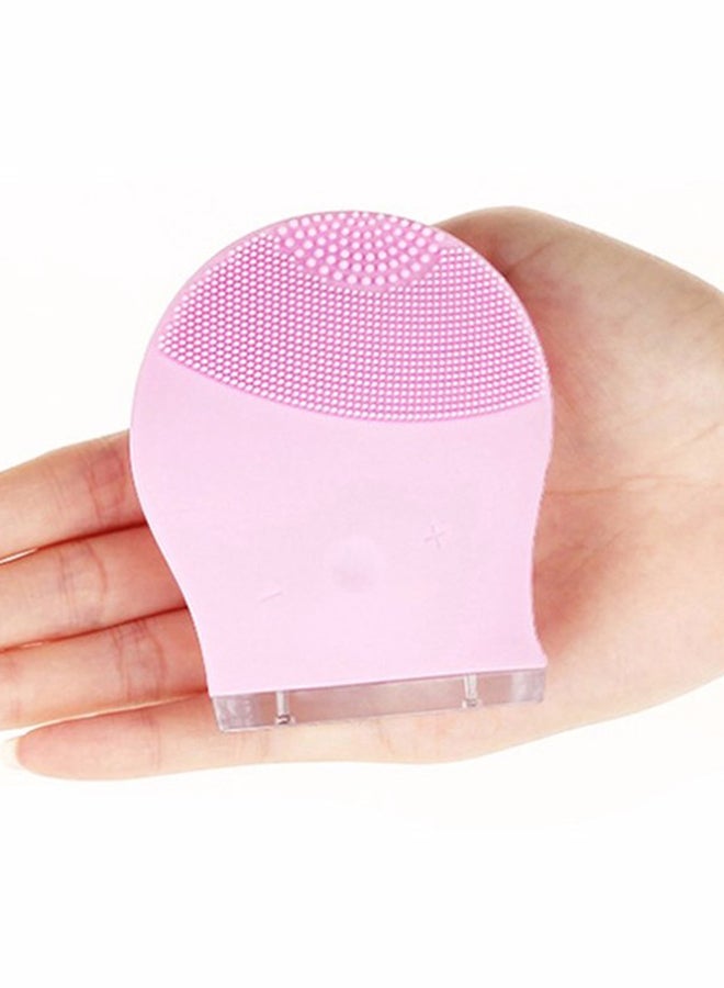 جهاز لتدليك بشرة الوجه وتنظيفها وردي - Image 2