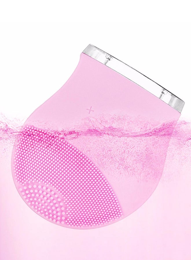 جهاز لتدليك بشرة الوجه وتنظيفها وردي - Image 3