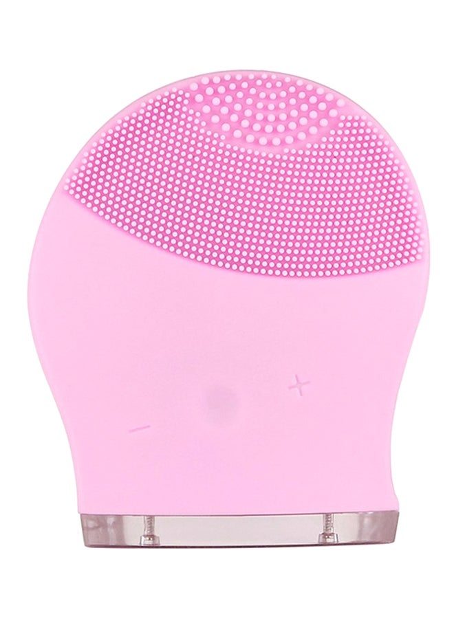 جهاز لتدليك بشرة الوجه وتنظيفها وردي - Image 1