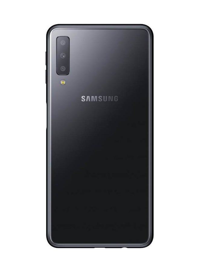 Samsung - Galaxy A7 (2018) Dual SIM Black 4GB RAM 64GB 4G LTE - Image 1