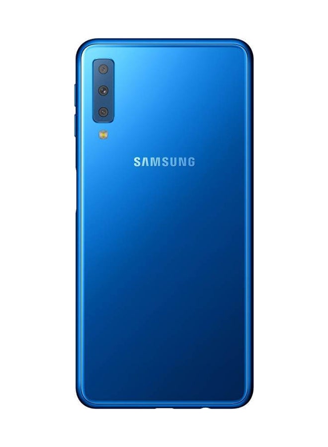 Samsung - Galaxy A7 Dual SIM Blue 4GB RAM 64GB 4G LTE - Image 1