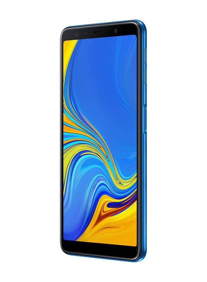 Samsung - Galaxy A7 Dual SIM Blue 4GB RAM 64GB 4G LTE - Image 1
