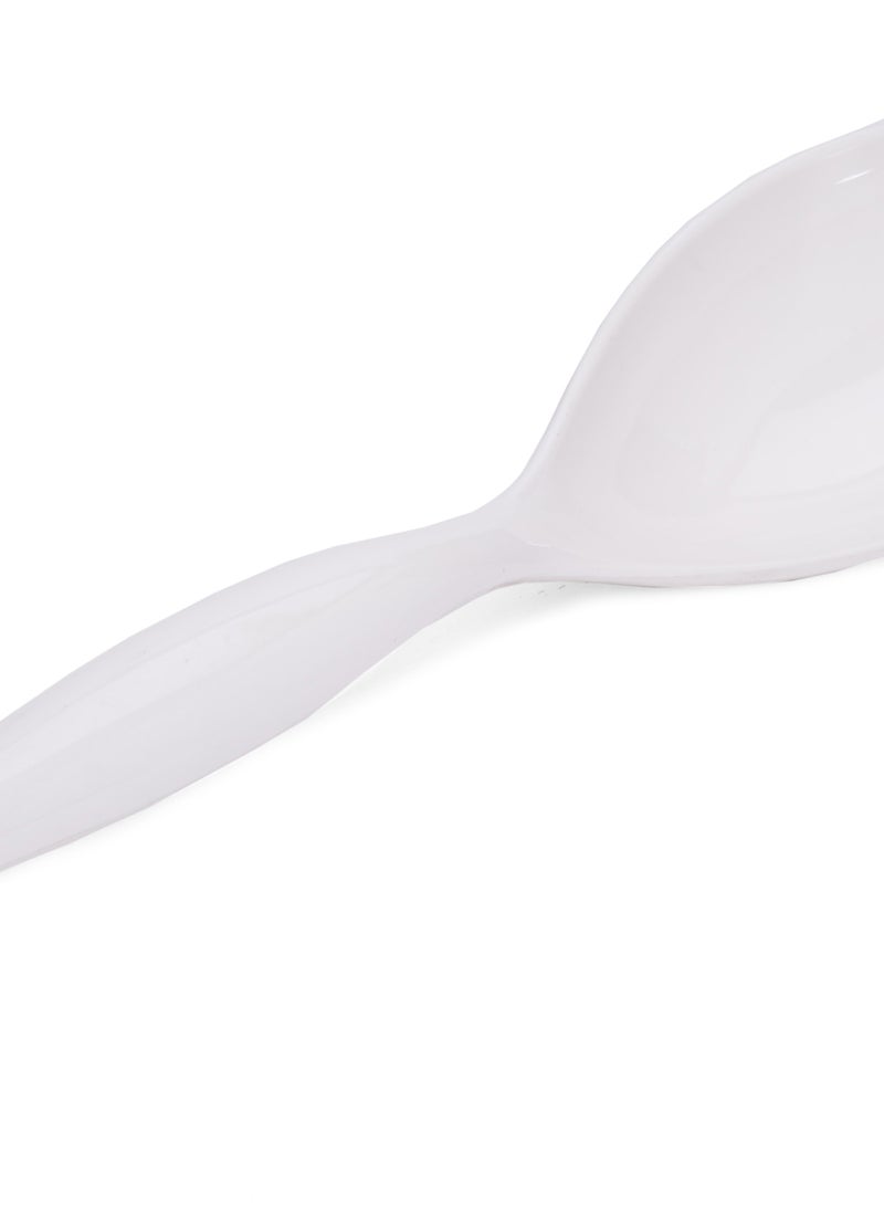 سيرف ويل ملعقة تقديم هوريكا عصرية أبيض 9.5بوصة - Image 2