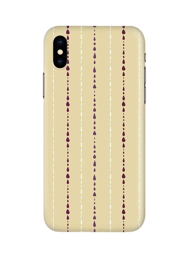 Stylizedd Protective Case Cover For Apple iPhone X/iPhone XS Linear Raindrops
