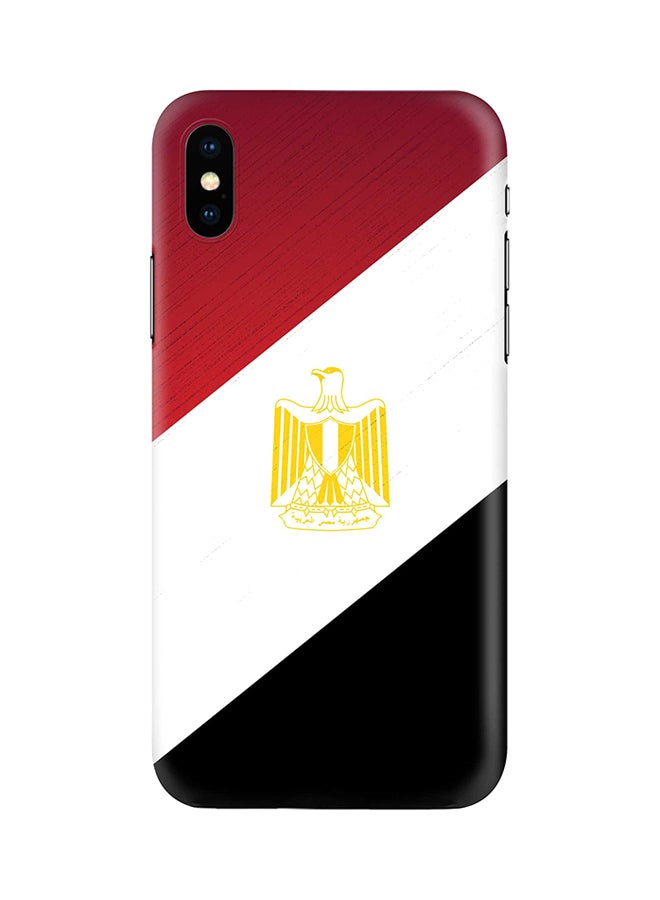 Stylizedd Protective Case Cover For Apple iPhone X/iPhone XS Flag Of Egypt