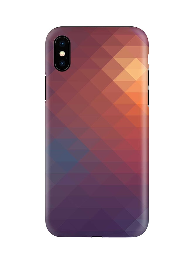 Stylizedd Protective Case Cover For Apple iPhone X/iPhone XS Copper Prism