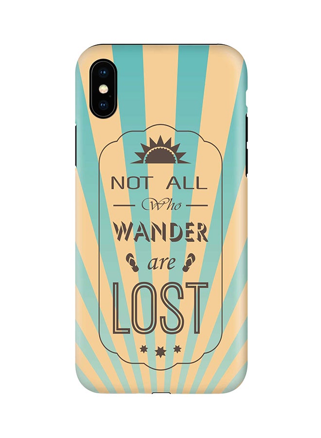 Stylizedd Protective Case Cover For Apple iPhone X/iPhone XS Wanderers