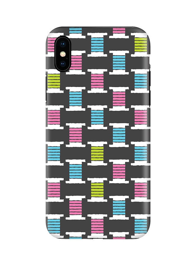 Protective Case Cover For Apple iPhone X/iPhone XS Thread Roll