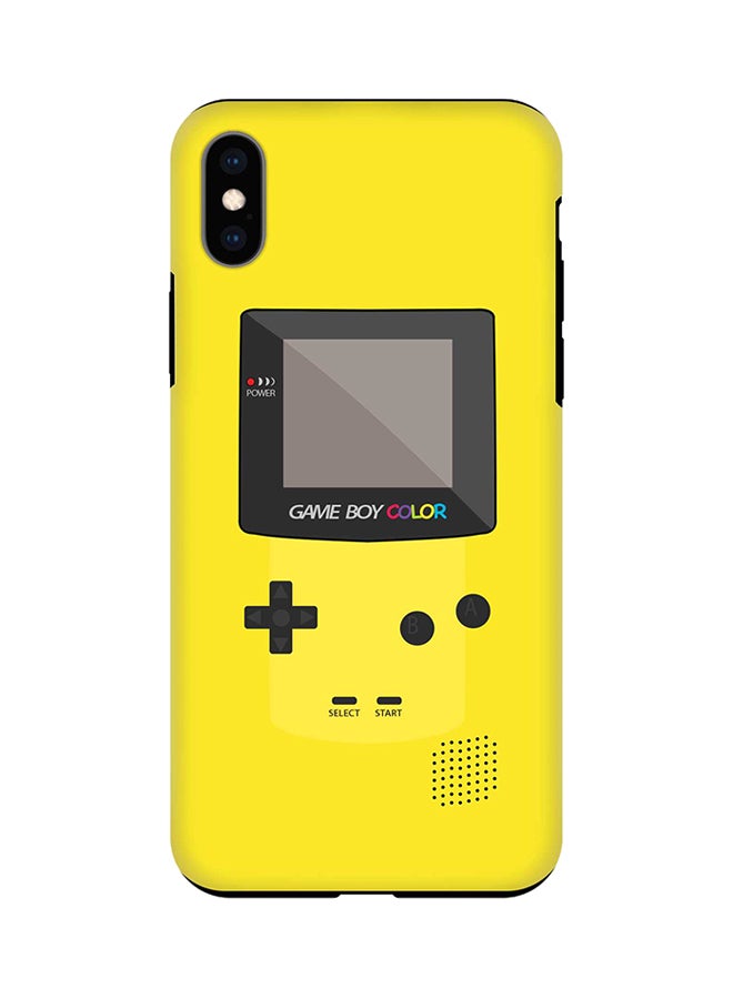 غطاء حماية واق لهاتف أبل آيفون XS ماكس أصفر