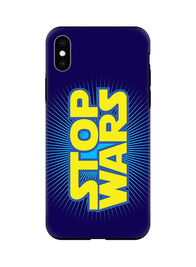 Stylizedd Protective Case Cover For Apple iPhone XS Max Stop Wars