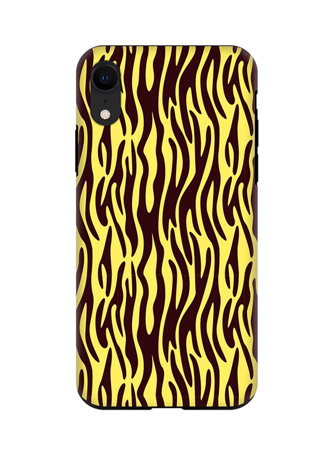 Stylizedd Protective Case Cover For Apple iPhone XR Jungle Stripes