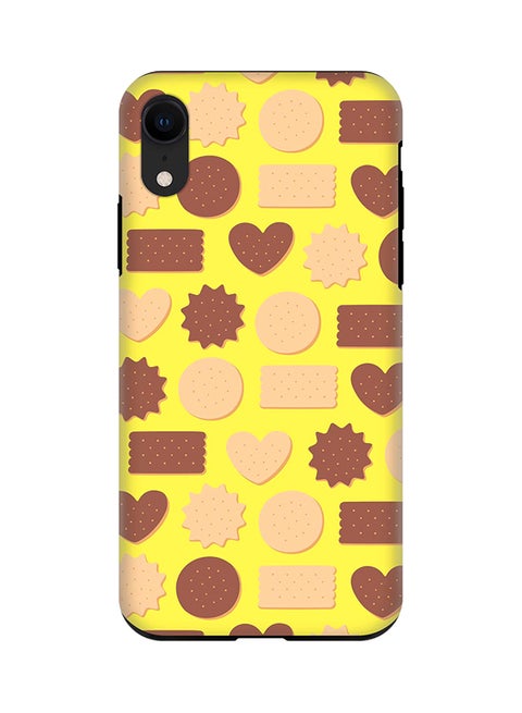 Protective Case Cover For Apple iPhone XR Hearty Biscuits