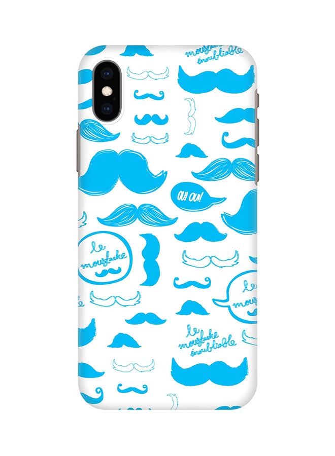 Stylizedd - Protective Case Cover For Apple iPhone XS Max Le Moustache - Image 1