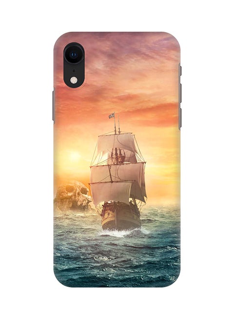 Skull Island Printed Case Cover For Apple iPhone XR Multicolour
