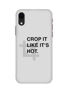 Protective Case Cover For Apple iPhone XR Crop It