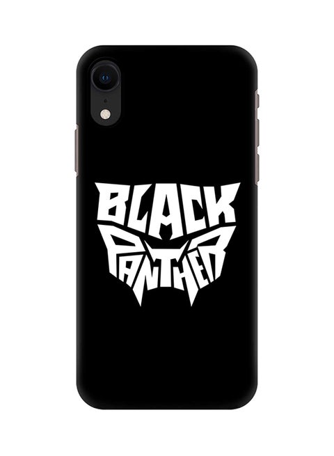Protective Case Cover For Apple iPhone XR Black Panther Icon