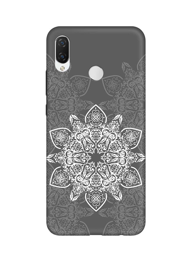 Arab Odessey Printed Protective Case Cover For Huawei P Smart Plus Black/White