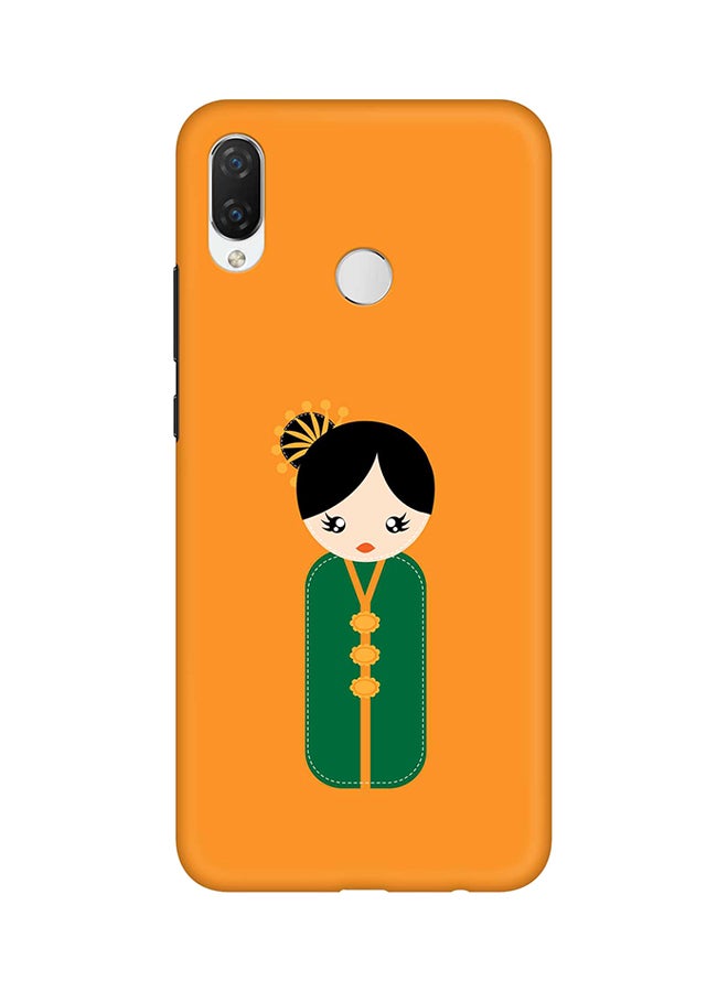 Stylizedd Protective Case Cover For Huawei P Smart+ (nova 3i) Japanese Doll