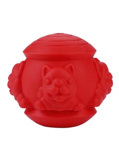 Silicone Pet Ball Red