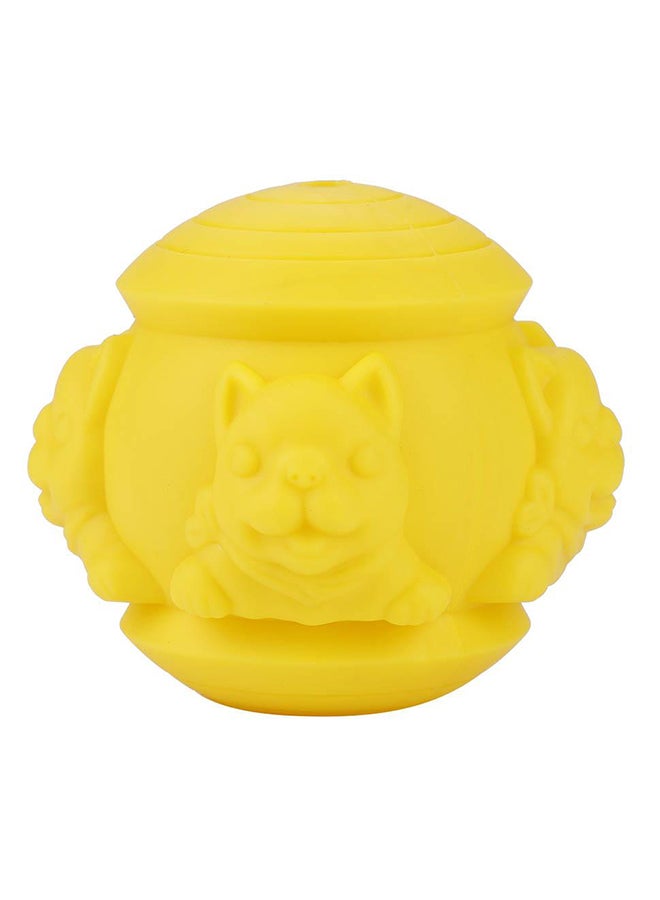 YOSOO Silicone Pet Ball Yellow - Image 1