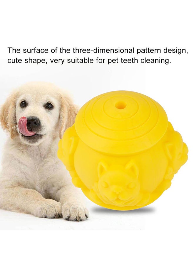YOSOO Silicone Pet Ball Yellow - Image 2