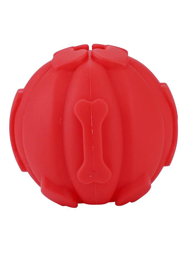 YOSOO Silicone Pet Ball Red - Image 1