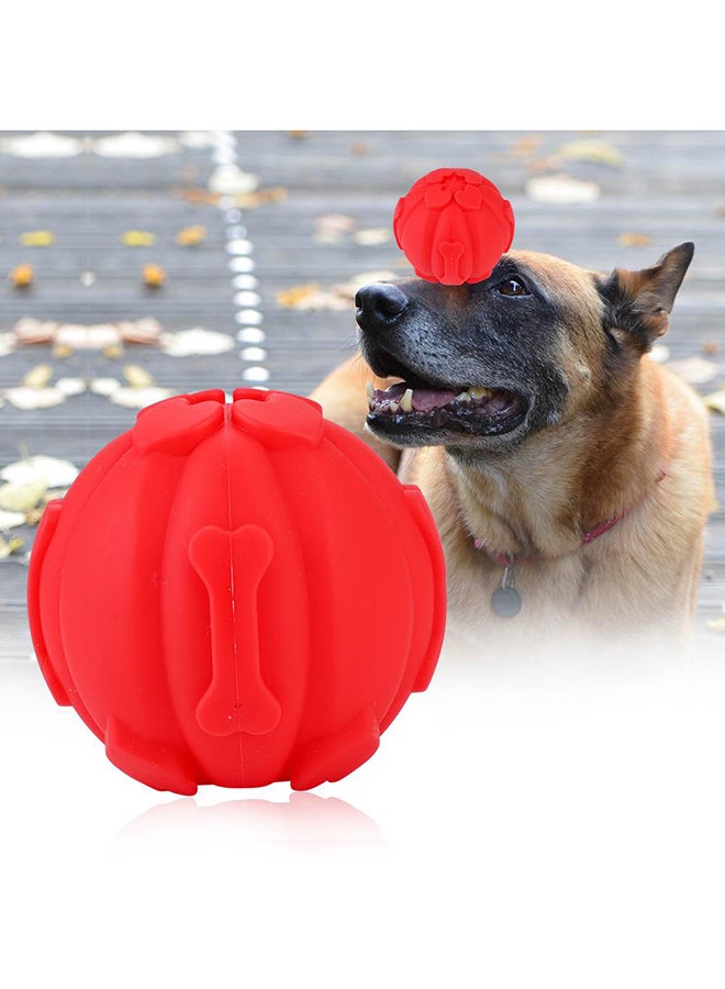 YOSOO Silicone Pet Ball Red - Image 2