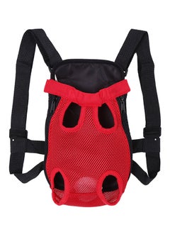 YOSOO Pet Carrier Backpack Red/Black  - Image 1