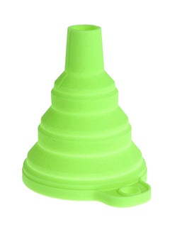 Generic Mini Silicone Foldable Funnel Green 7.5cm  - Image 1