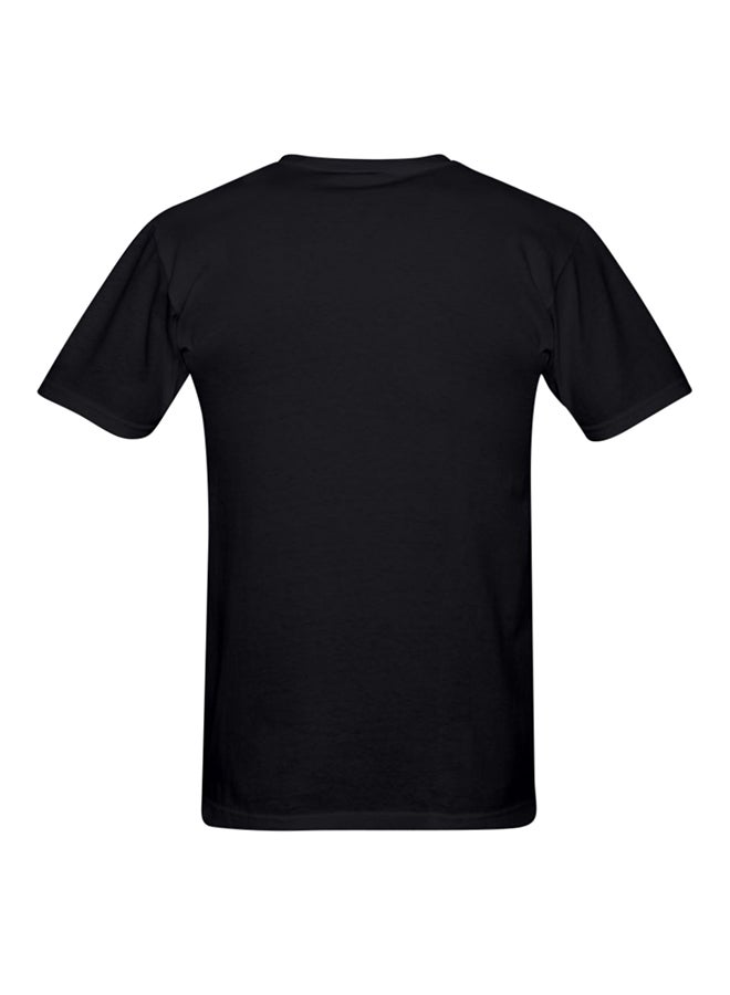 Dj Alan Walker Faded Printed Cotton Short Sleeve T-Shirt Black  - Image 2