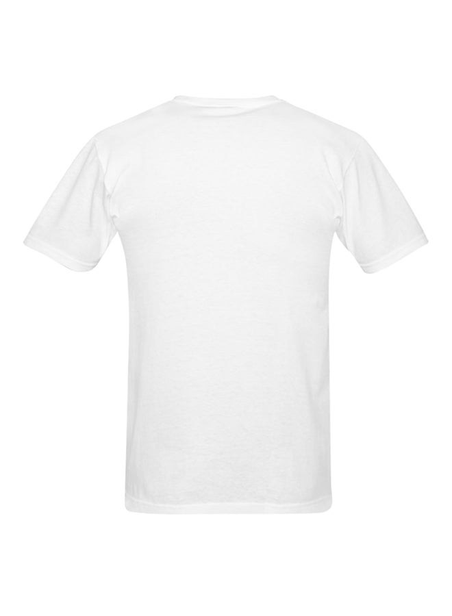 Generic - Booker T Booker Tio Huffman Printed Cotton Short Sleeve T-Shirt White - Image 1