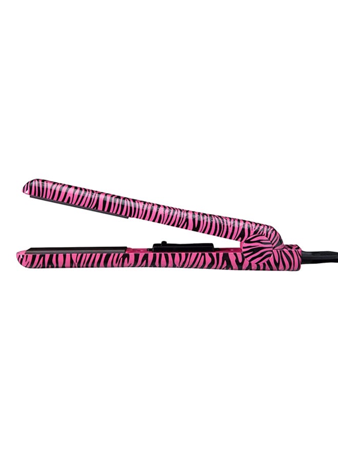 JOSE EBER Pro Series Hair Straightening Iron Pink Zebra 300grams  - Image 1