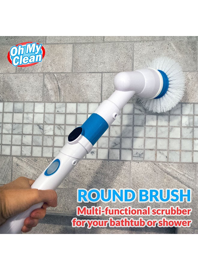 Spin scrubber White/Blue 21.7x9x3.5inch - Image 4