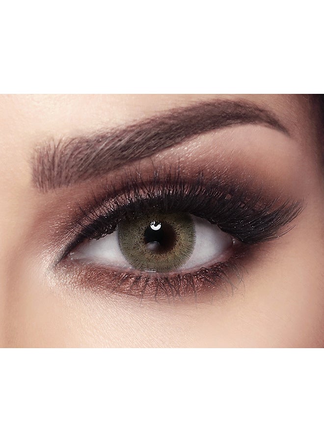Bella Silky Green Elite Monthly Disposable Contact Lenses  - Image 2