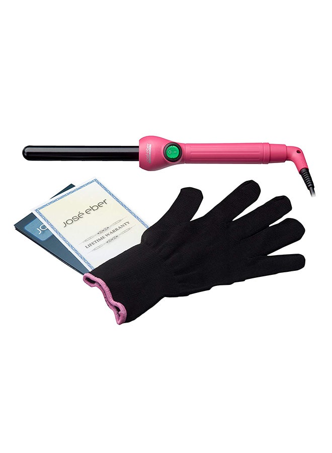 JOSE EBER - Fair Juicy Hair Curler Pink/Black 25mm - Image 1