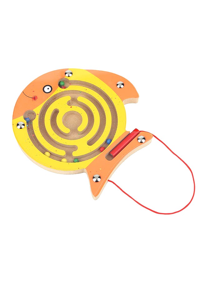 يوسو لعبة ألغازتعليمية خشبية بتصميم متاهة مغناطيسية - Image 1