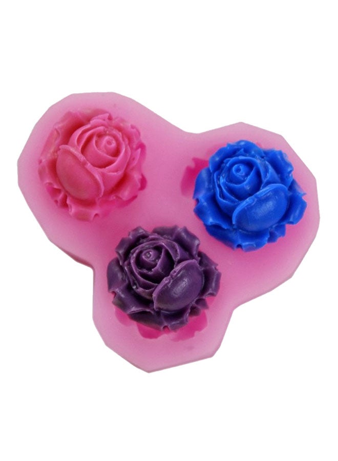 3D Silicone Cake Mold Pink - Image 2